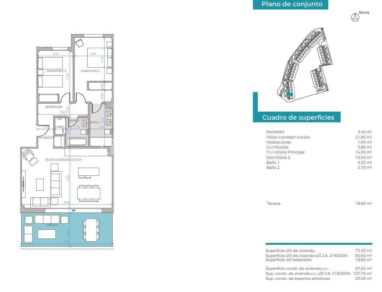 Apartament w Estepona, Malaga, Hiszpania 3 sypialnie, 100 mkw. nr 131291