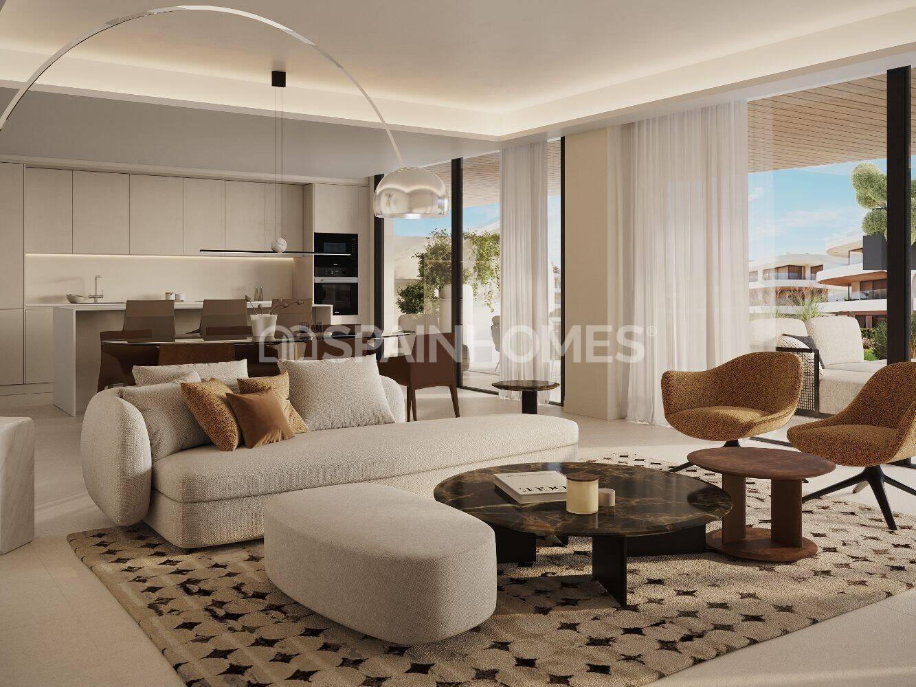 Penthouse in Estepona, Malaga, Spain 3 bedrooms, 107 sq.m. No. 121126