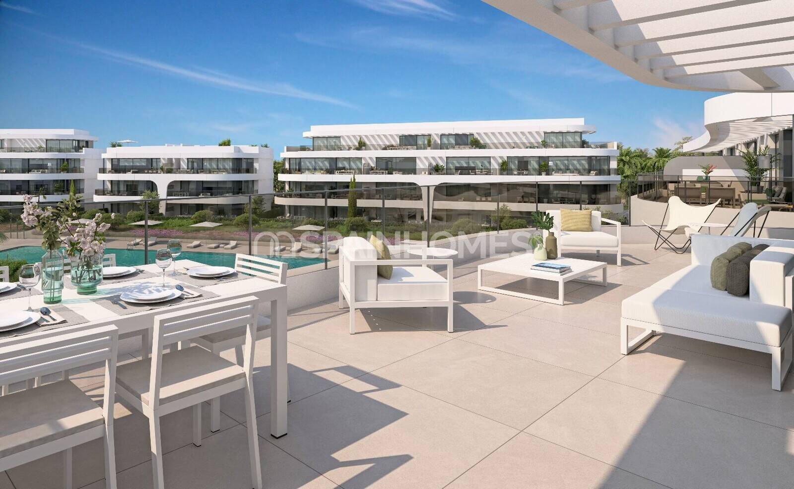Penthouse in Estepona, Malaga, Spain 3 bedrooms, 107 sq.m. No. 121126
