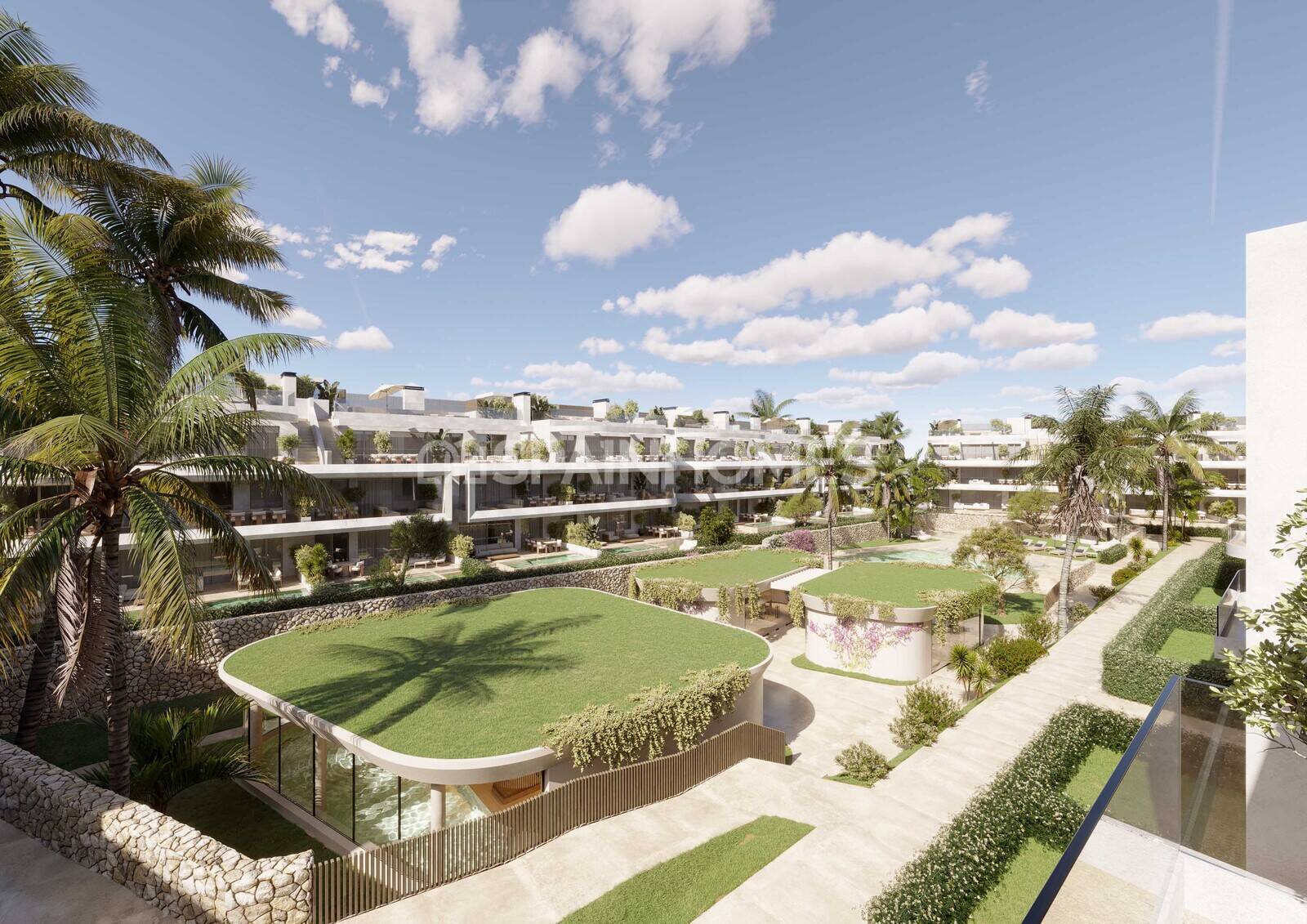 Huoneisto Estepona, Malaga, Espanja 1 makuuhuone, 48 m2 No. 131104