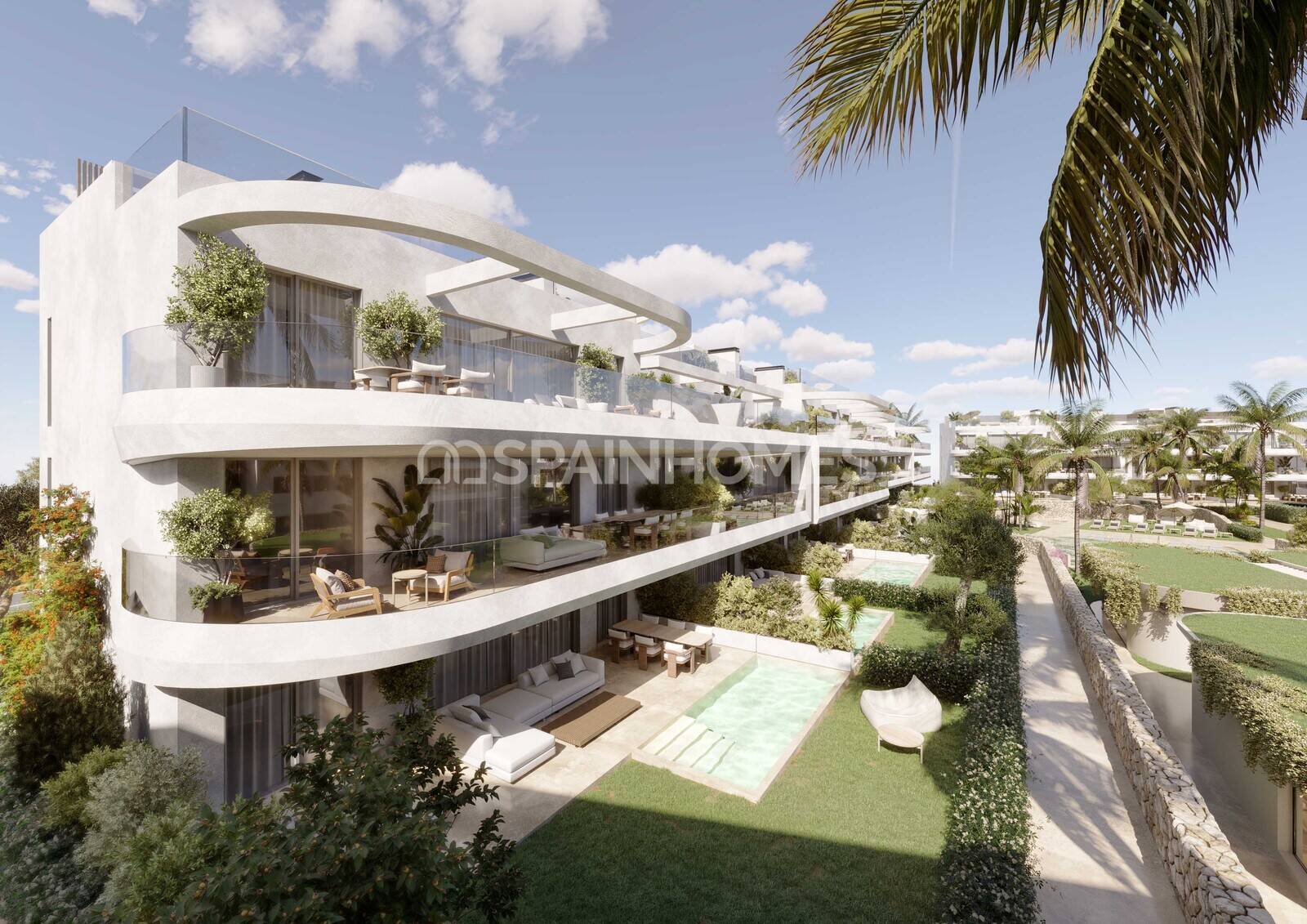 Huoneisto Estepona, Malaga, Espanja 1 makuuhuone, 48 m2 No. 131104