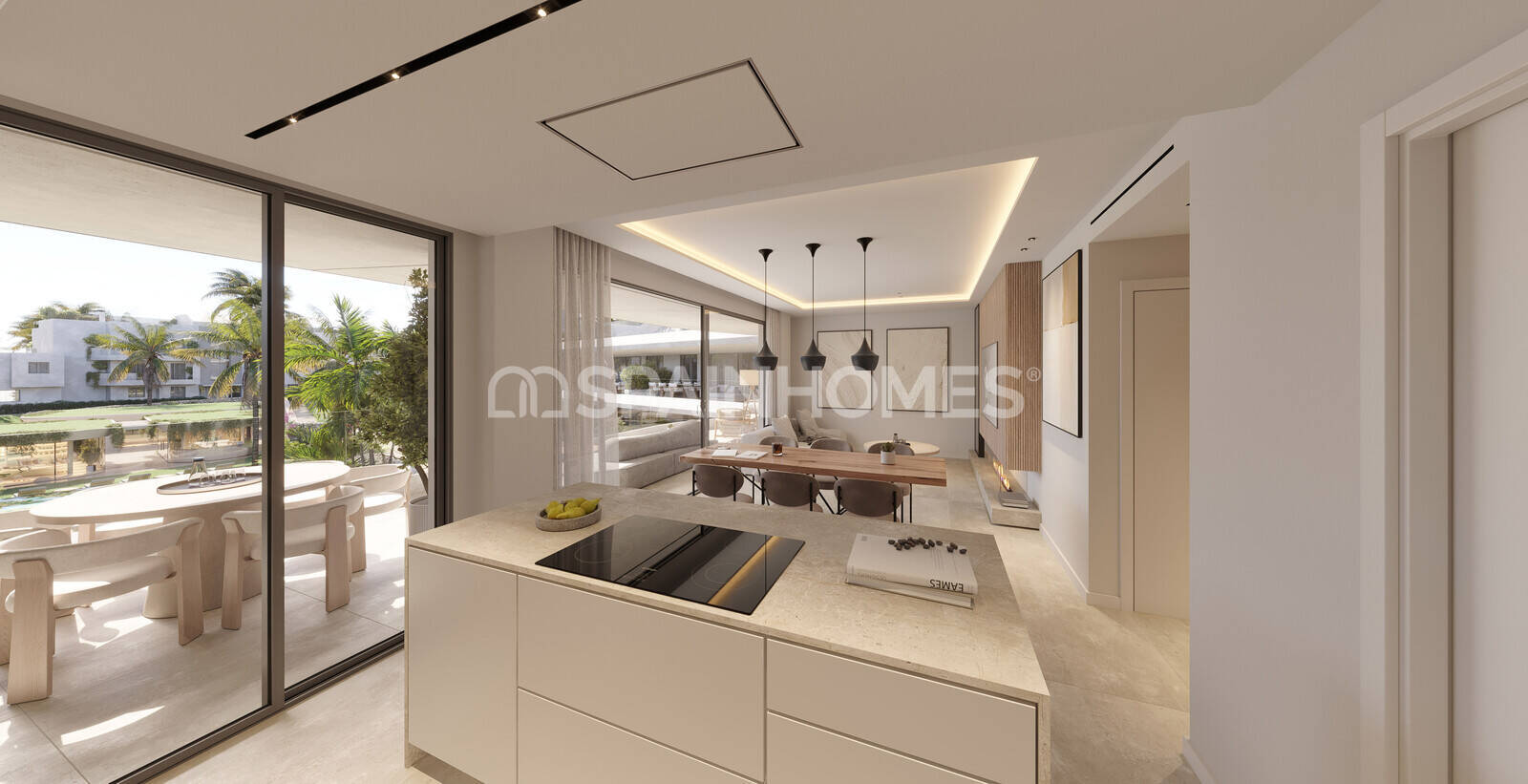 Huoneisto Estepona, Malaga, Espanja 1 makuuhuone, 48 m2 No. 131104