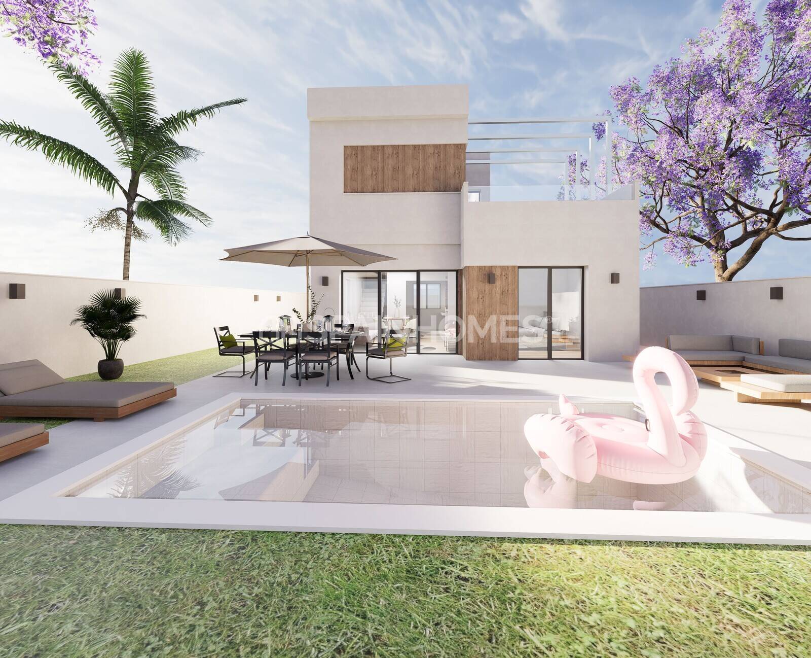 Villa Rojales, Alicante, Spānijā 3 istabas, 105 m2 Nr. 121587