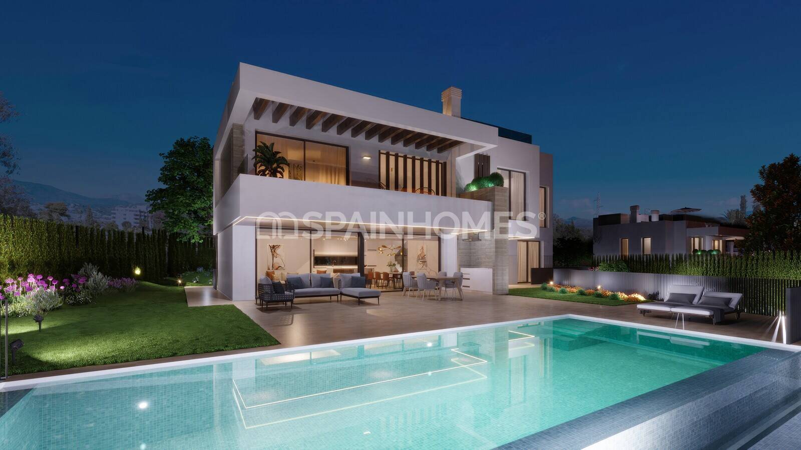 Villa a Estepona, Malaga, Spagna 4 camere da letto, 356 mq. N° 121008