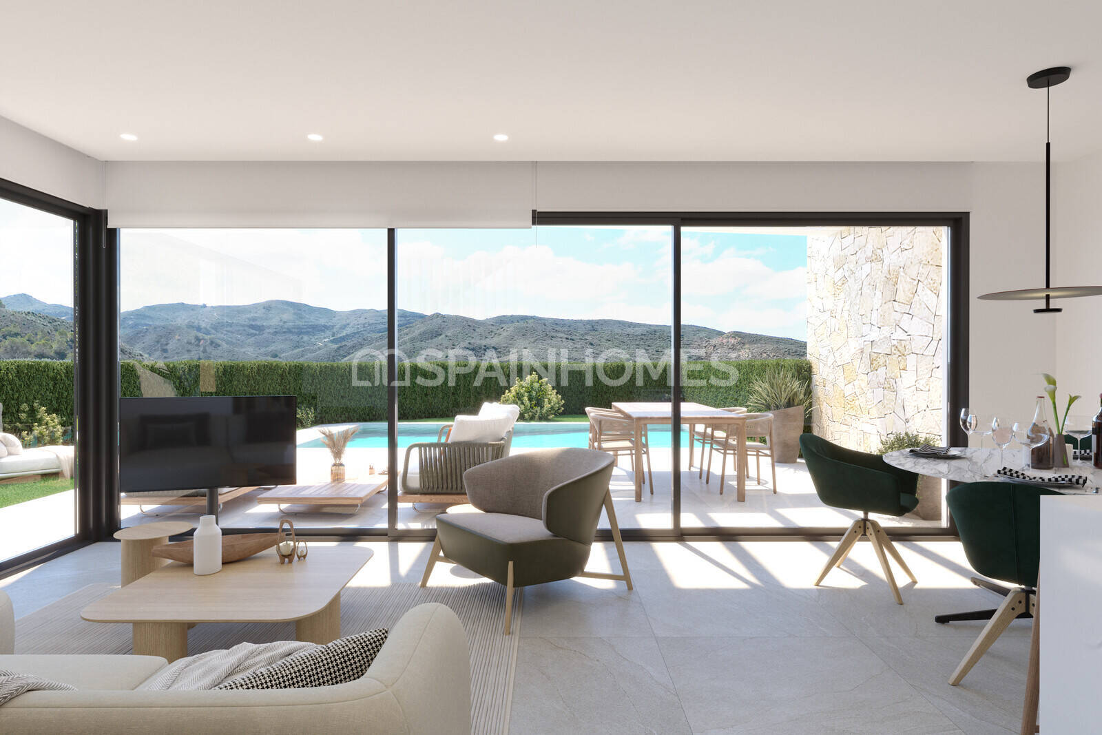 Villa i Monforte del Cid, Alicante, Spanien 3 sovrum, 118 kvm. Nr. 122184