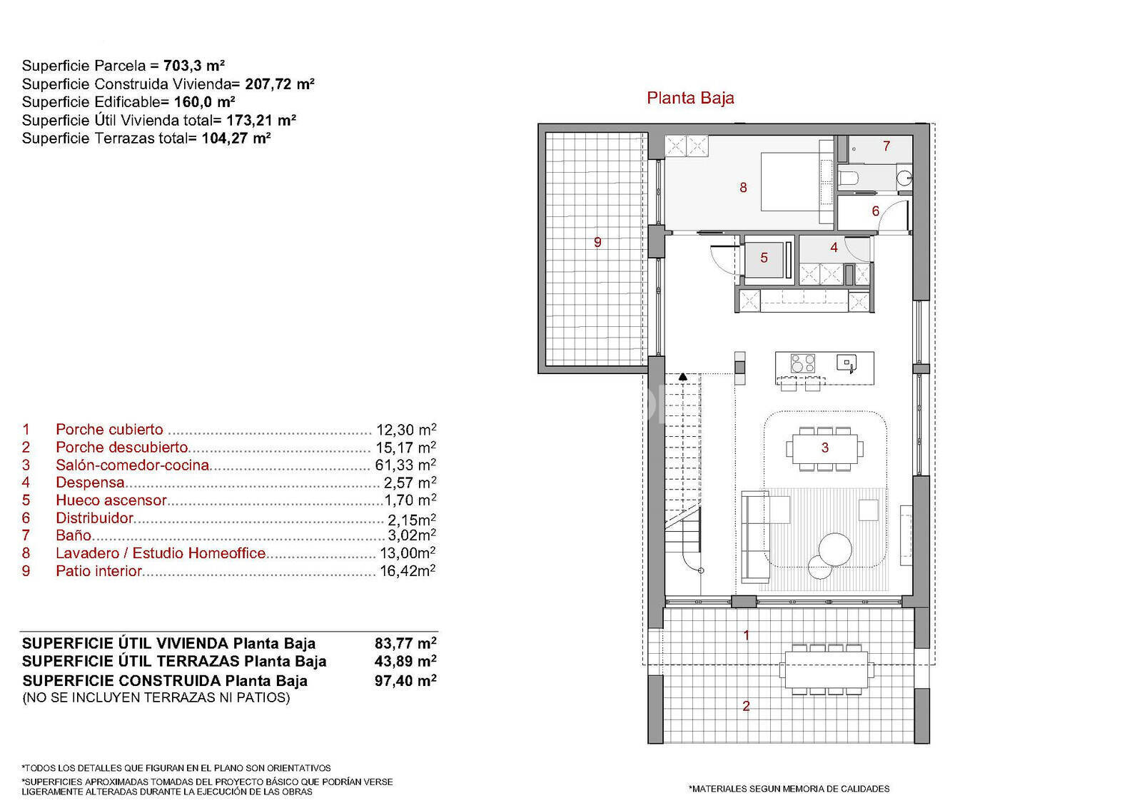 Villa i Finestrat, Alicante, Spanien 3 sovrum, 158 kvm. Nr. 120909