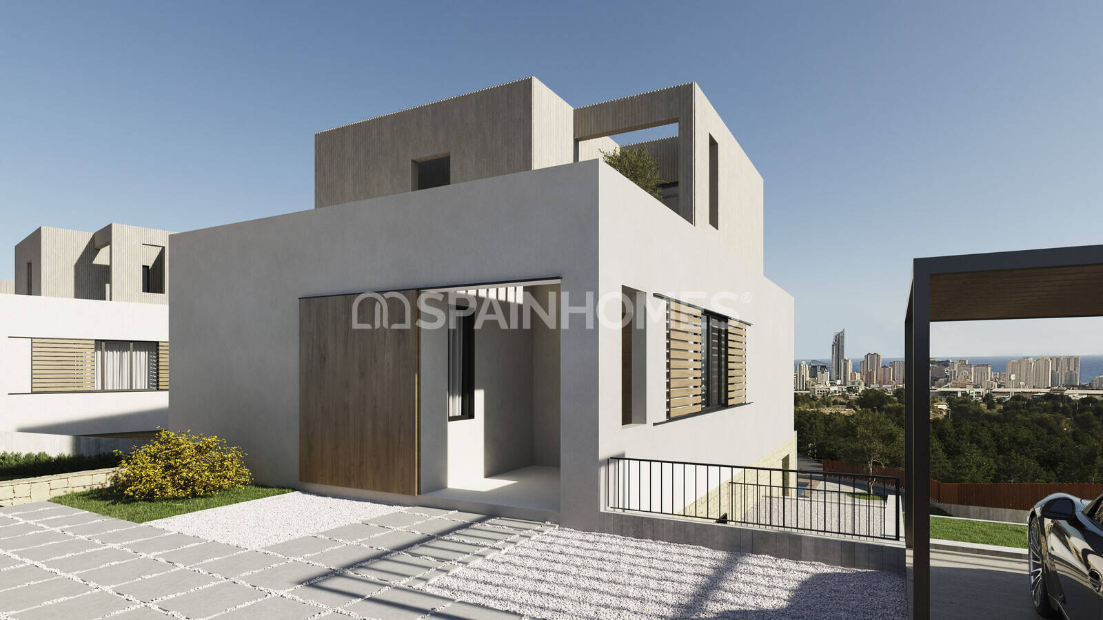 Villa i Finestrat, Alicante, Spanien 3 sovrum, 158 kvm. Nr. 120909