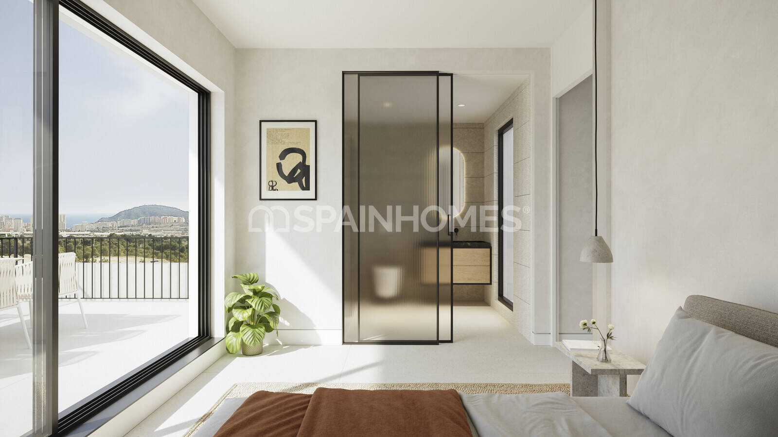 Villa i Finestrat, Alicante, Spanien 3 sovrum, 158 kvm. Nr. 120909