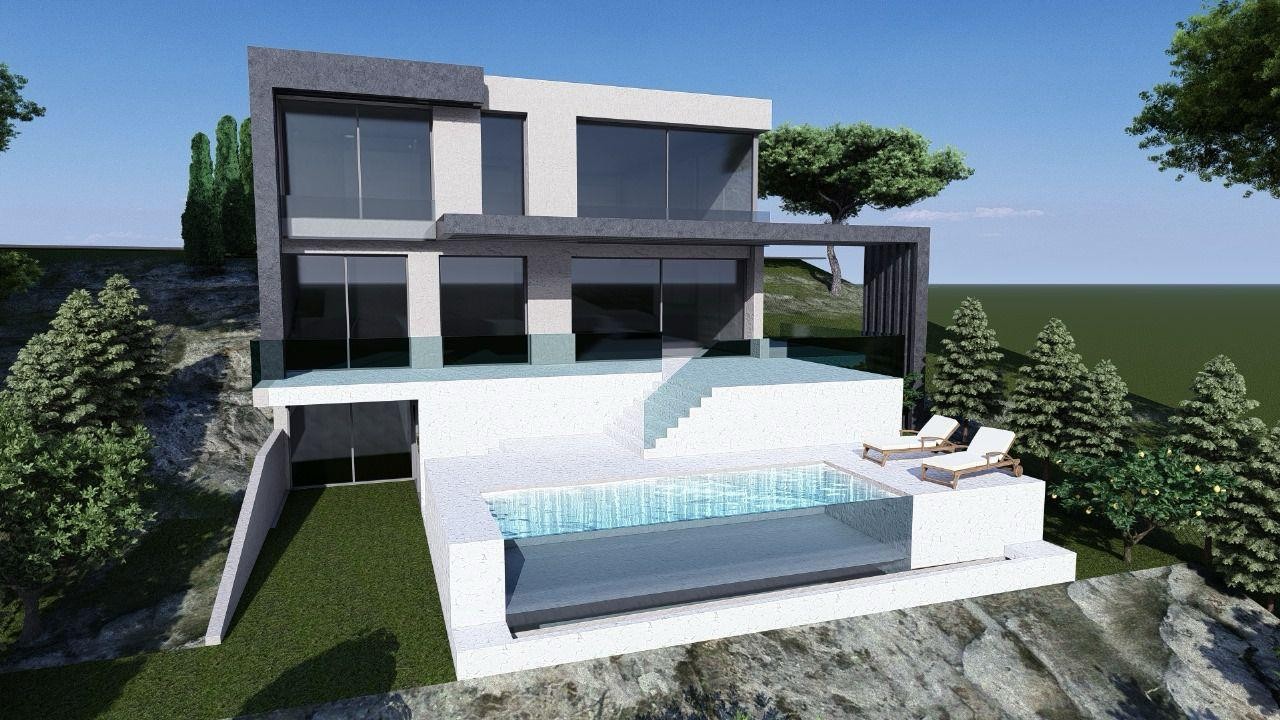 Tomt i Lloret de Mar, Girona, Spanien 3 sovrum, 320 kvm. Nr. 122685