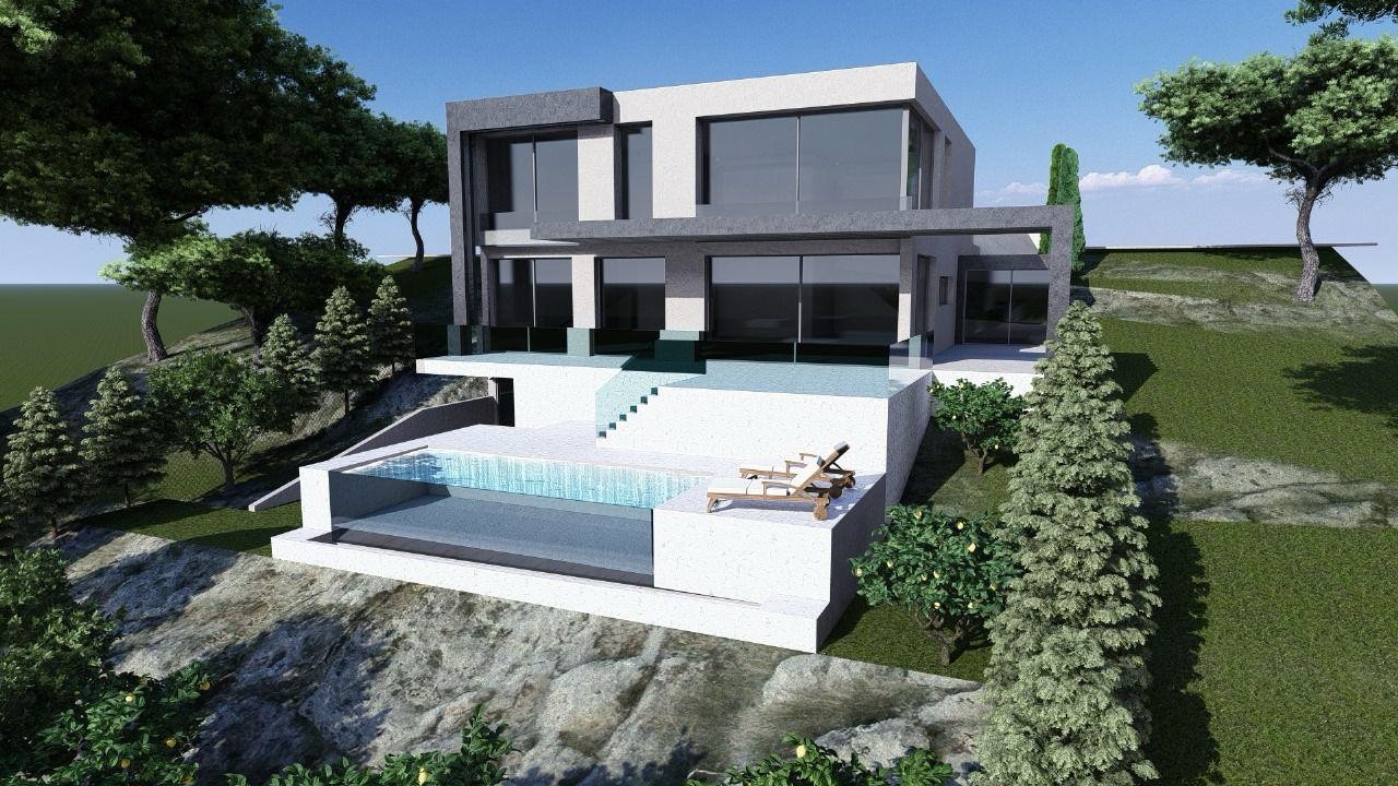 Tomt i Lloret de Mar, Girona, Spanien 3 sovrum, 320 kvm. Nr. 122685
