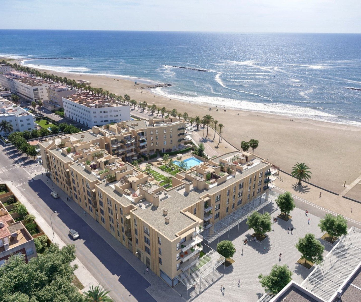 Lägenhet i Cubelles, Barcelona, Spanien 3 sovrum, 95 kvm. Nr. 122680