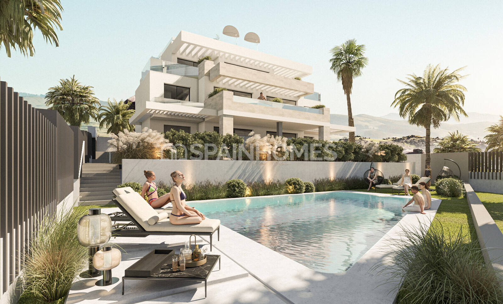 Appartamento a Estepona, Malaga, Spagna 2 camere da letto, 76 mq. N° 120928