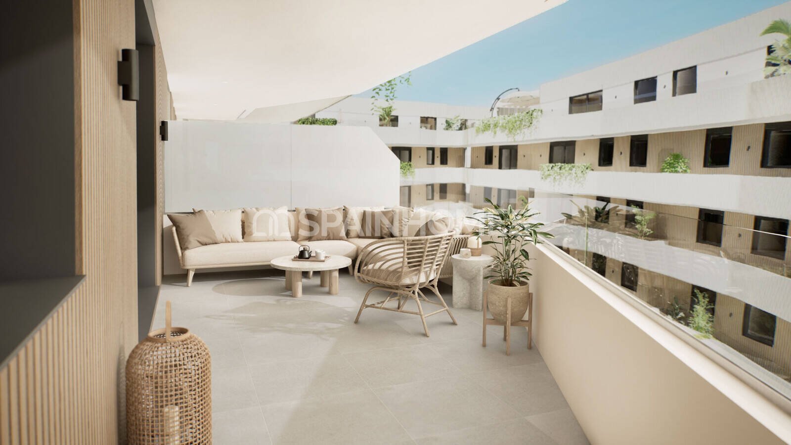 Appartamento a Mijas, Malaga, Spagna 2 camere da letto, 55 mq. N° 120617