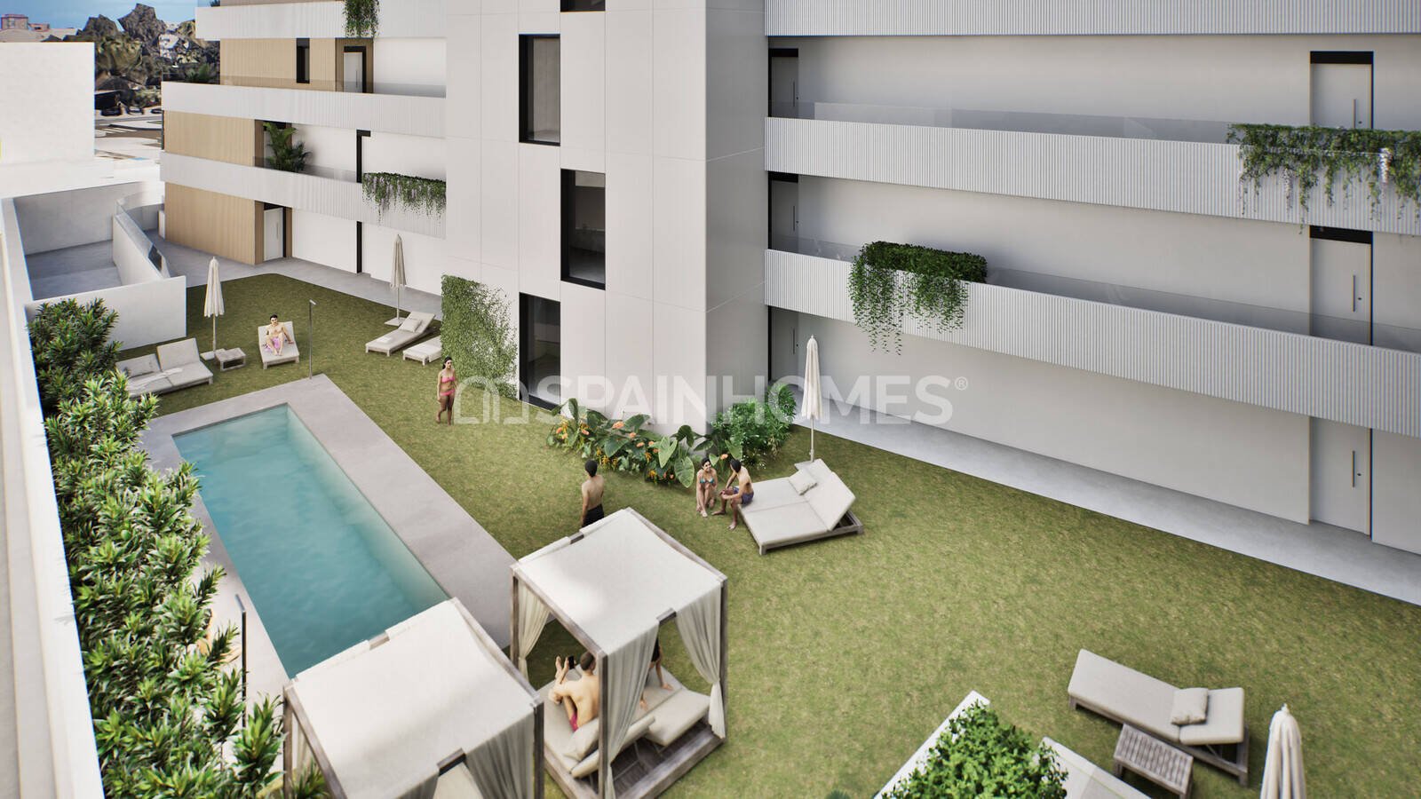 Apartamento en Mijas, Málaga, España 3 dormitorios, 82 m2 No. 120619