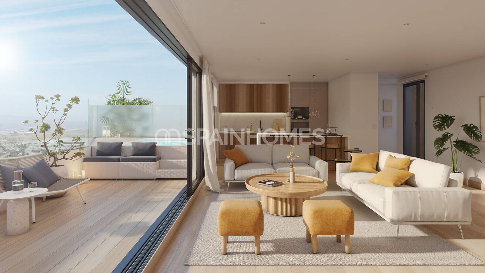 Ático en Mijas, Málaga, España 3 dormitorios, 80 m2 No. 120622