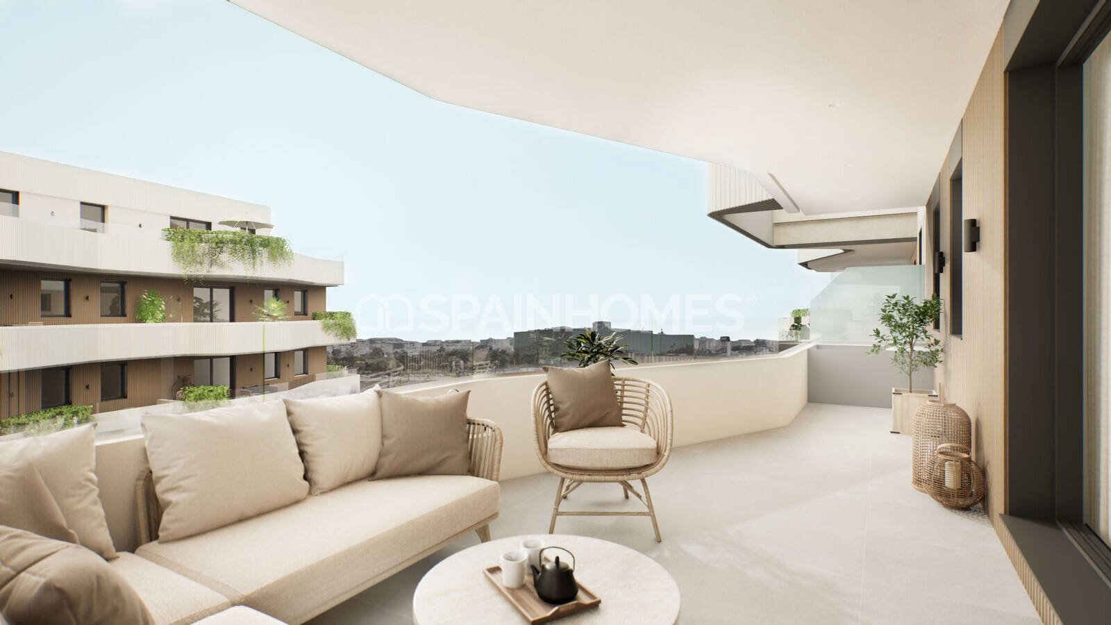 Ático en Mijas, Málaga, España 3 dormitorios, 80 m2 No. 120622