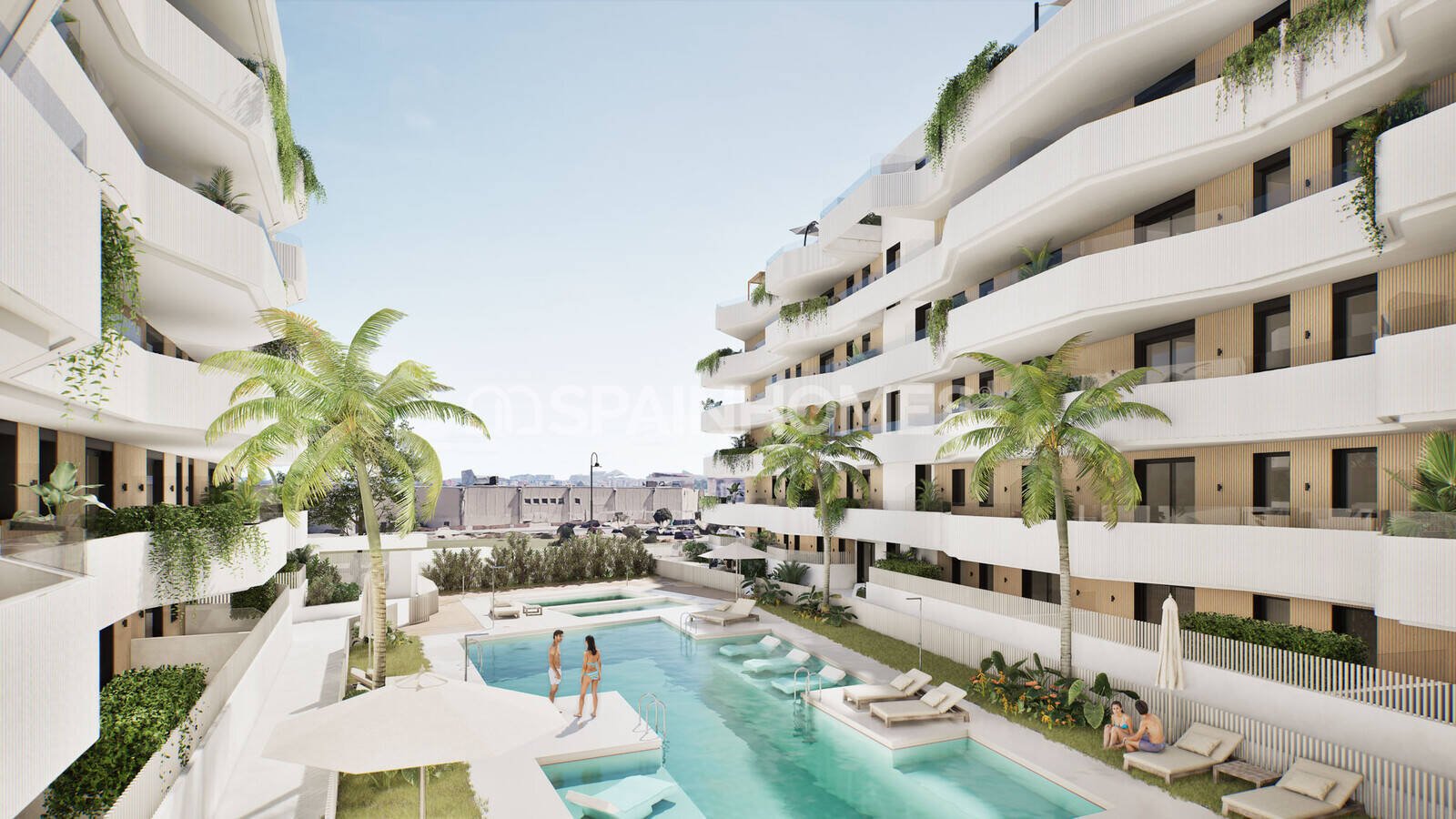 Penthäuser in Mijas, Malaga, Spanien 2 Schlafzimmer, 57 m2 Nr. 120621