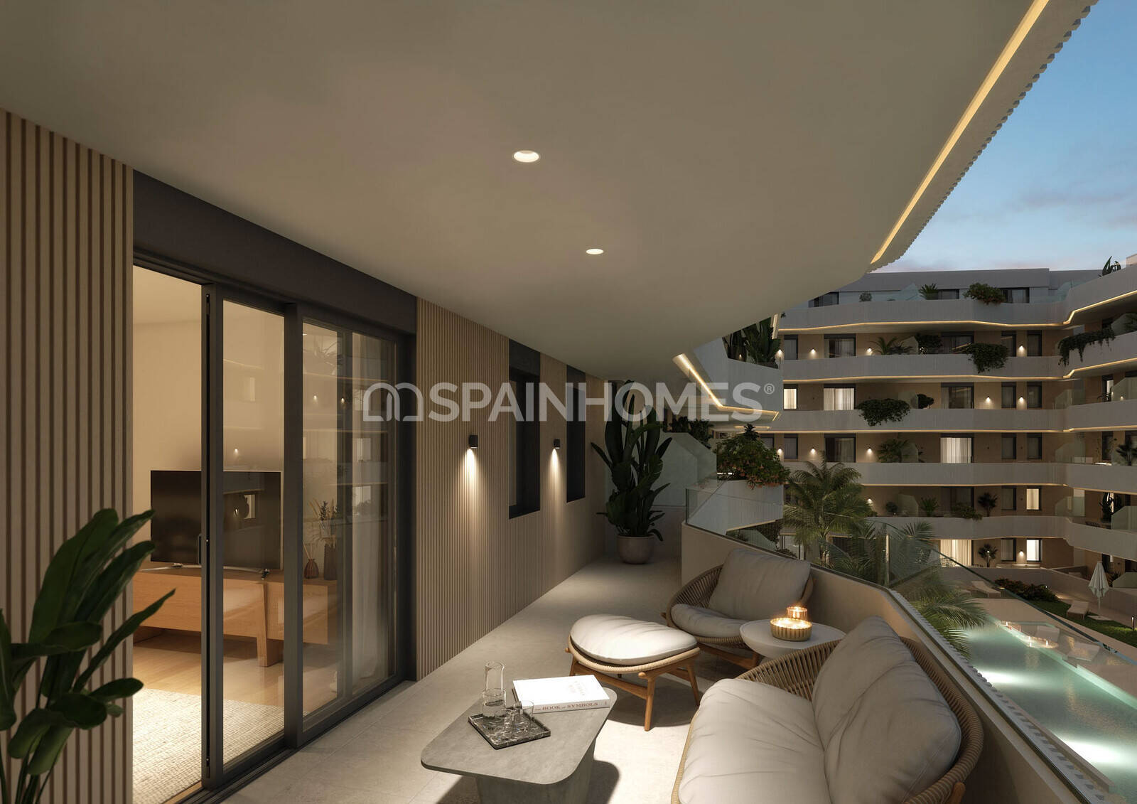 Penthäuser in Mijas, Malaga, Spanien 2 Schlafzimmer, 57 m2 Nr. 120621