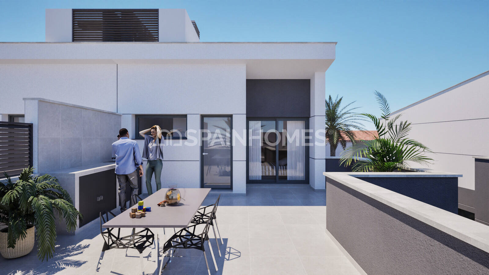 Villa i Cartagena, Murcia, Spanien 3 sovrum, 128 kvm. Nr. 121098