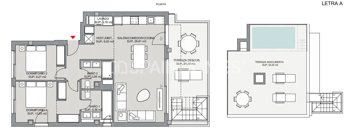 Apartment à Mijas, Malaga, Espagne 3 chambres, 200 m2 No. 131185