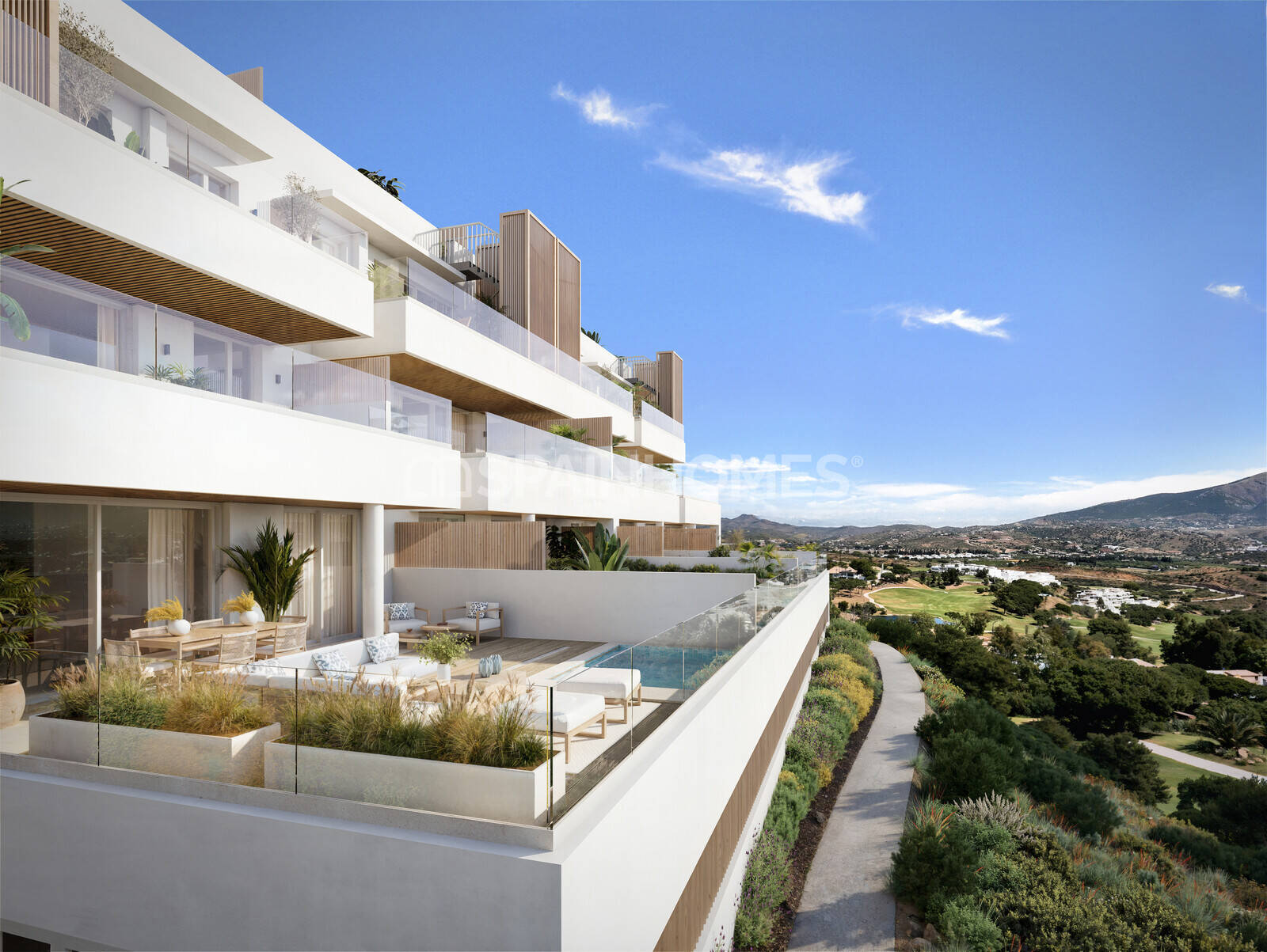 Apartment à Mijas, Malaga, Espagne 3 chambres, 200 m2 No. 131185