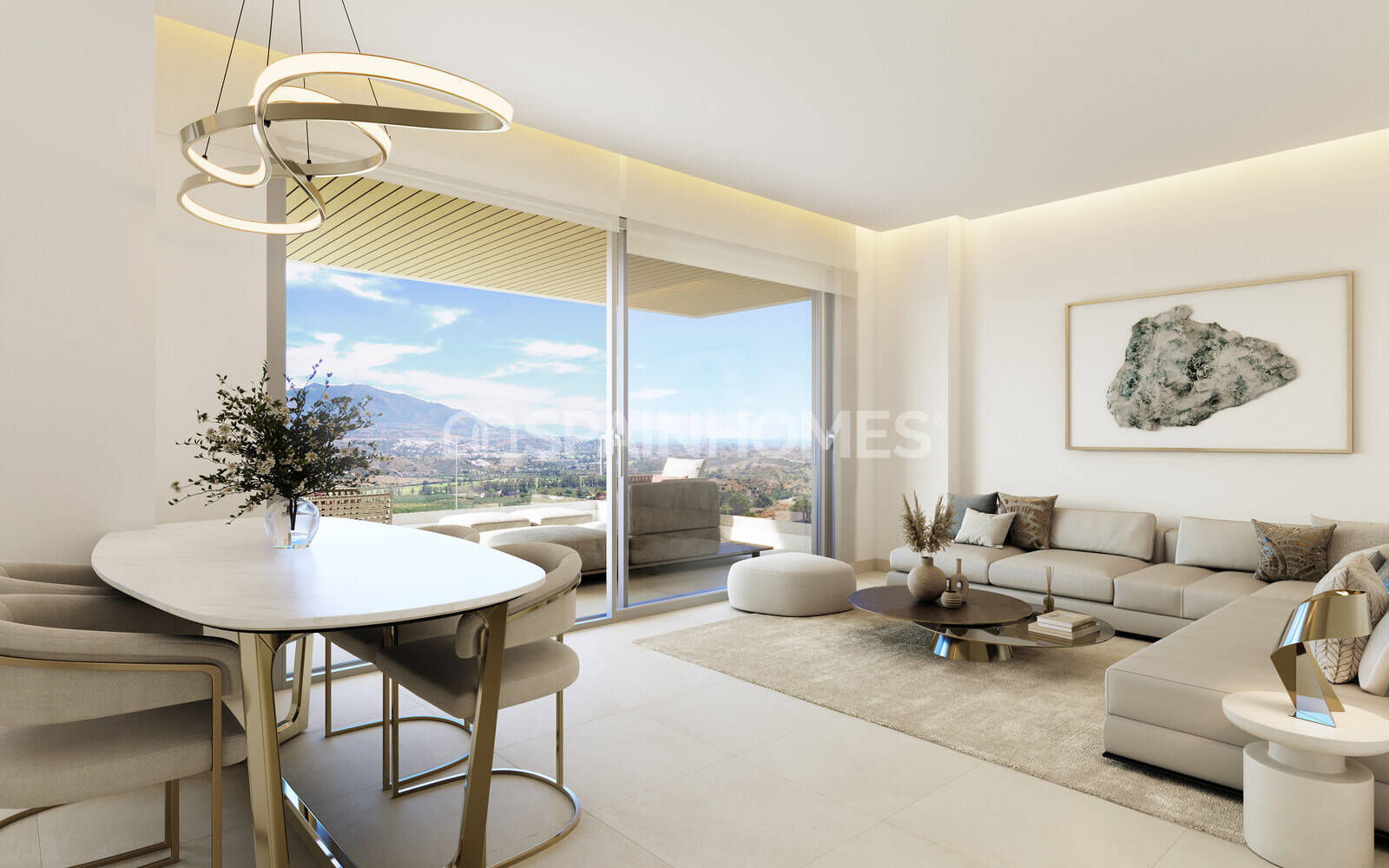 Apartment à Mijas, Malaga, Espagne 3 chambres, 200 m2 No. 131185