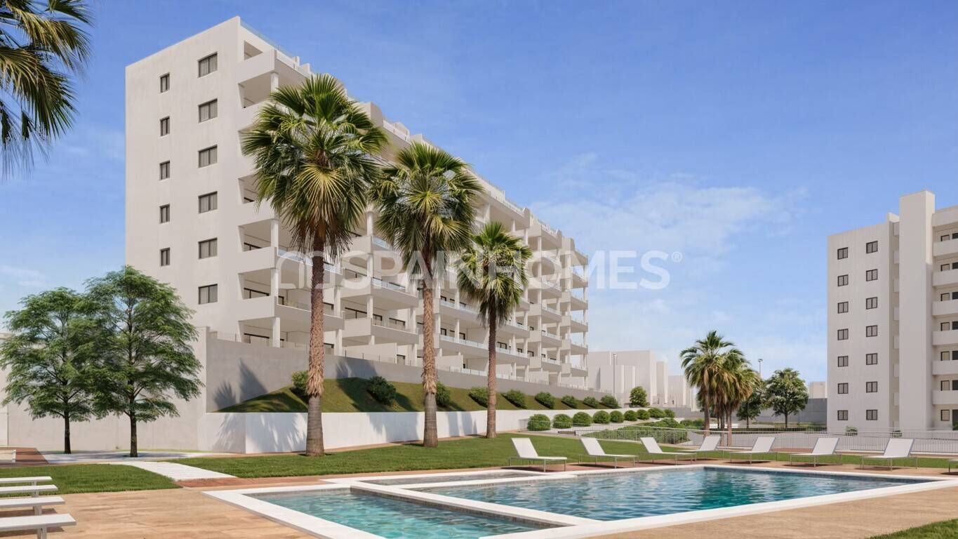 Appartamento a San Miguel de Salinas, Alicante, Spagna 3 camere da letto, 98 mq. N° 122015