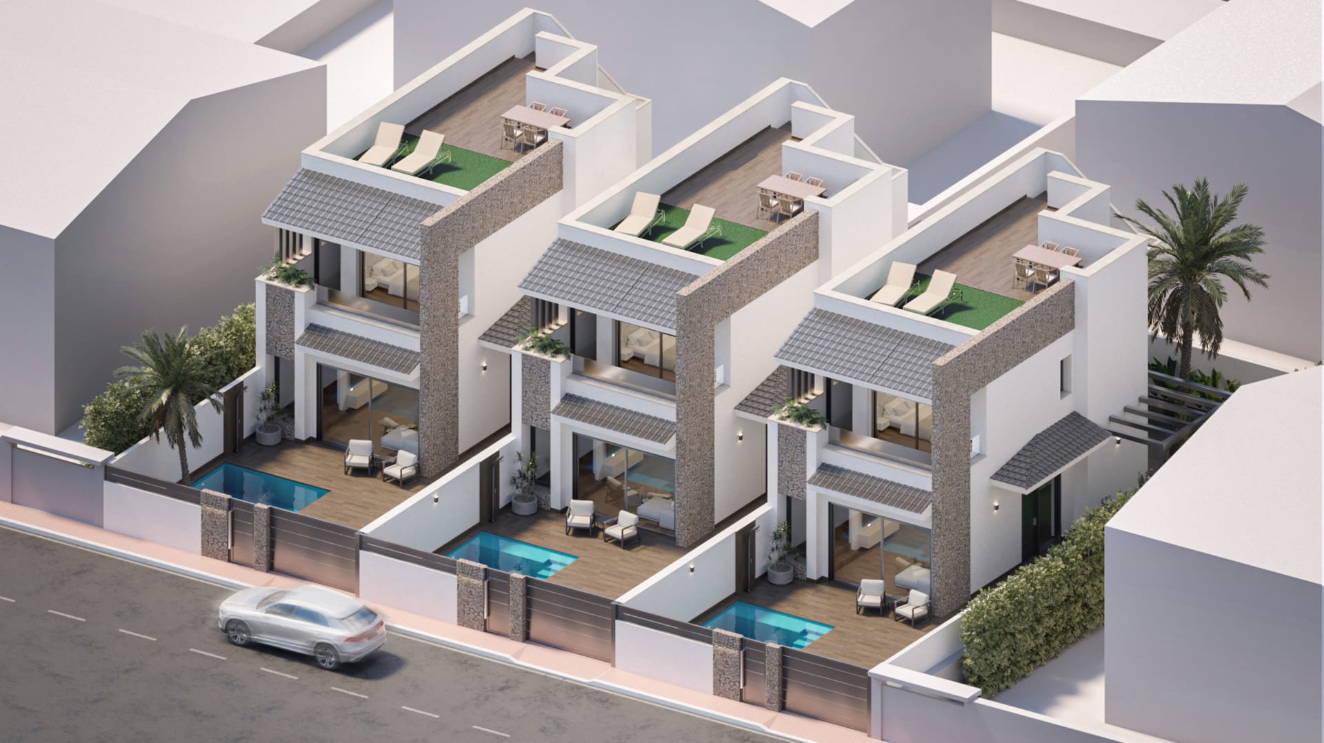 Townhouse à San Pedro del Pinatar, Murcia, Espagne 3 chambres, 174 m2 No. 132002