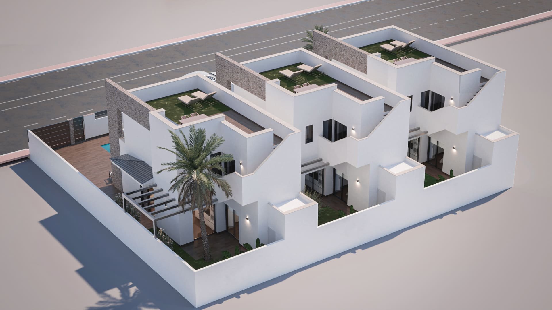 Townhouse à San Pedro del Pinatar, Murcia, Espagne 3 chambres, 174 m2 No. 132002