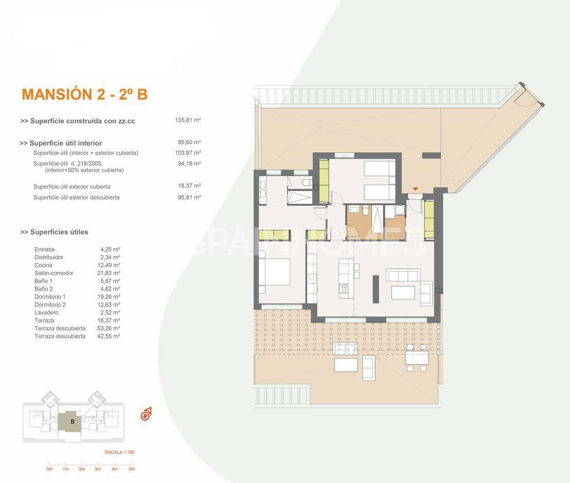 Wohnung in San Roque, Cadiz, Spanien 4 Schlafzimmer, 120 m2 Nr. 121168