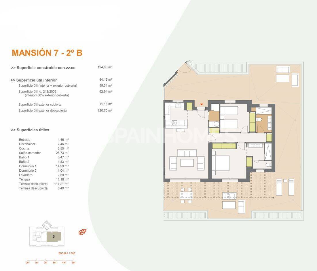 Apartamento en San Roque, Cádiz, España 4 dormitorios, 124 m2 No. 121169