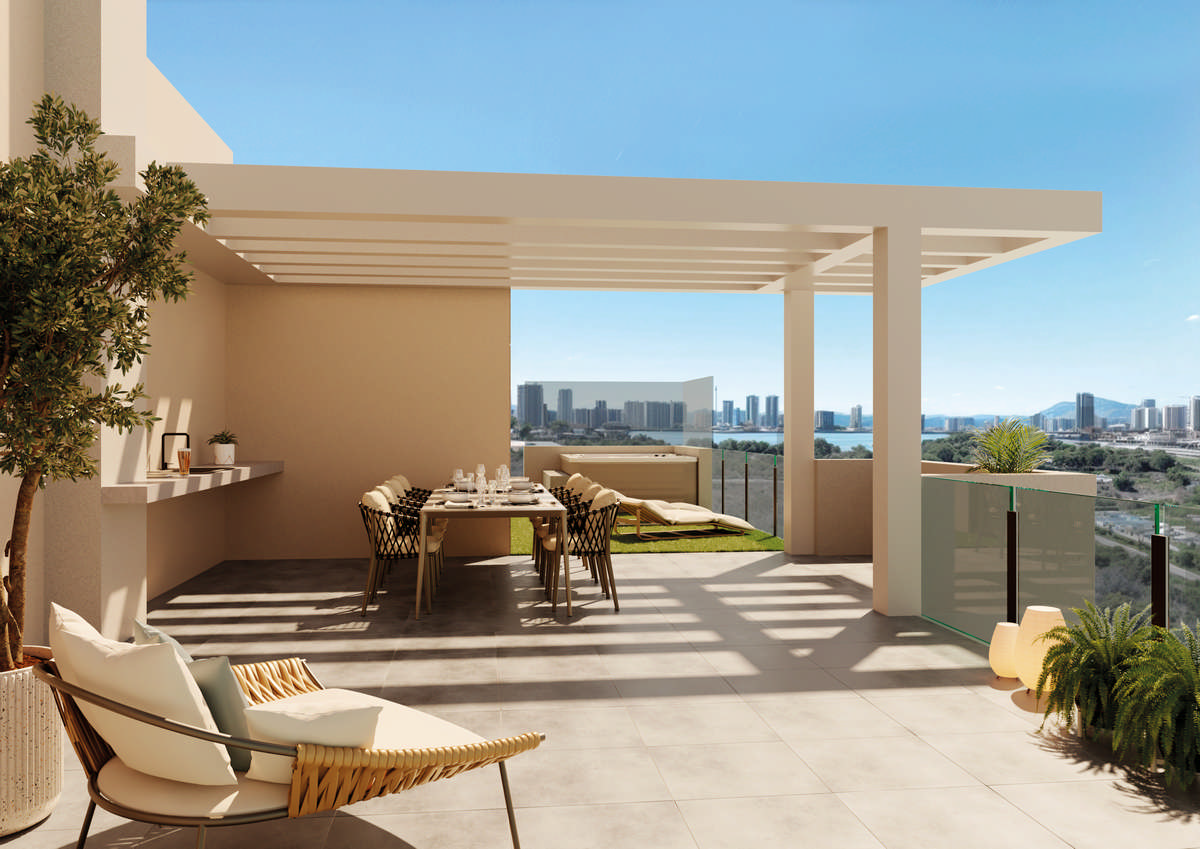 Apartment in Calpe, Alicante, Spain 3 bedrooms, 107 sq.m. No. 127675