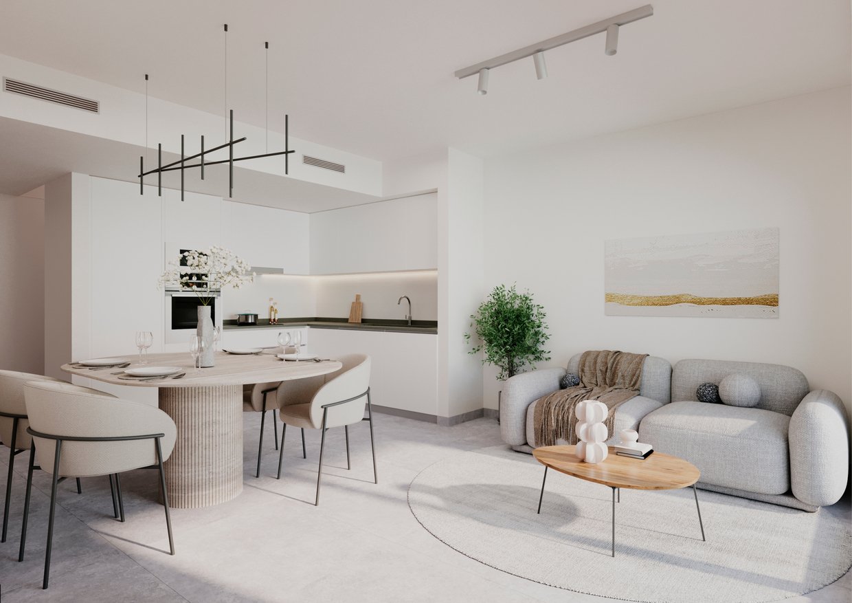 Apartment in Calpe, Alicante, Spain 3 bedrooms, 107 sq.m. No. 127675