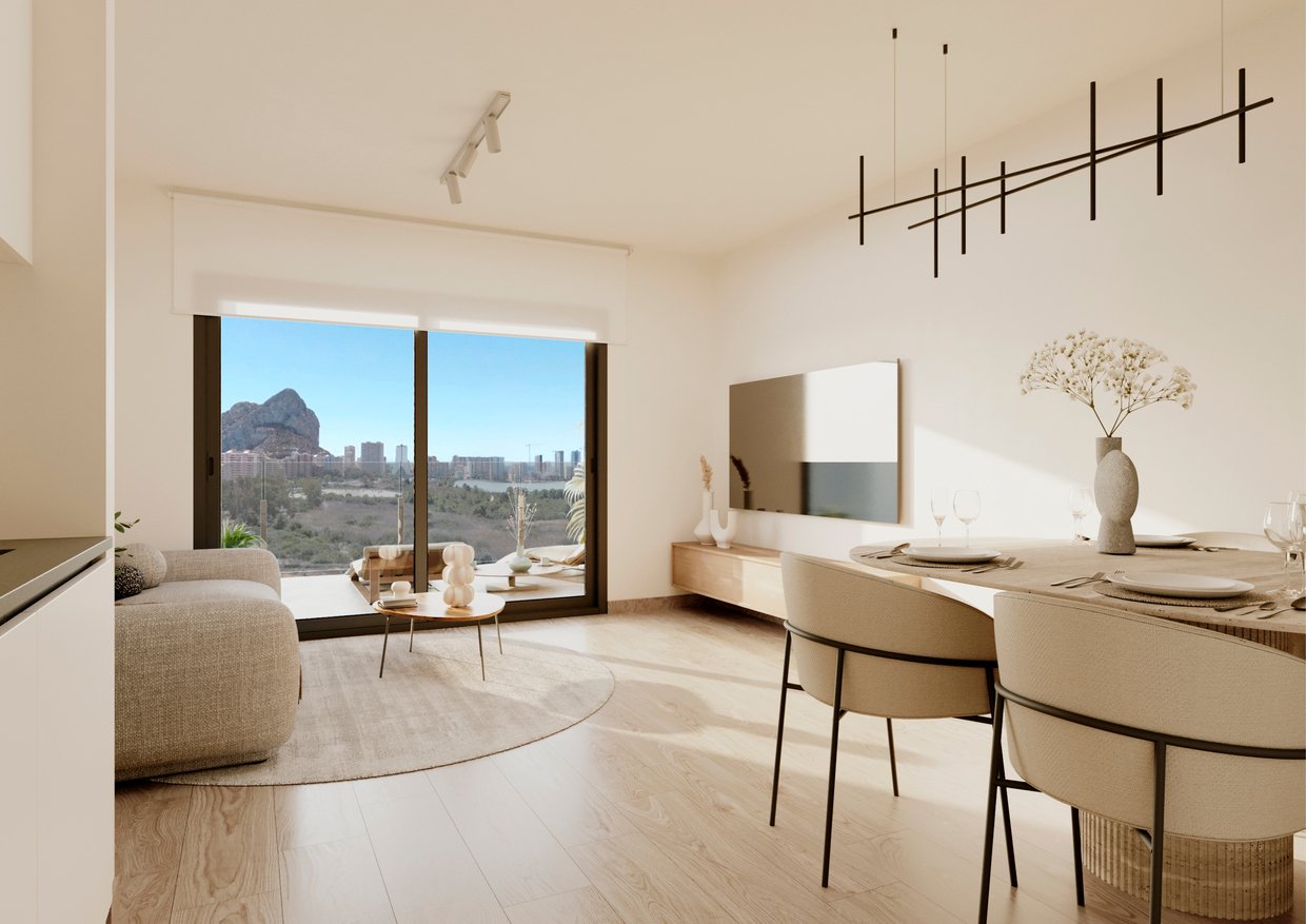 Apartment in Calpe, Alicante, Spain 3 bedrooms, 107 sq.m. No. 127675