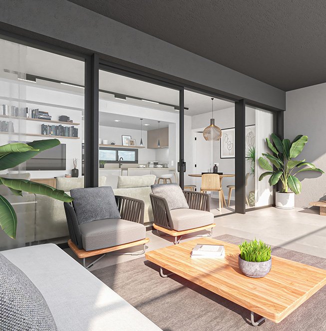 Appartamento a Benidorm, Alicante, Spagna 2 camere da letto, 131 mq. N° 127695
