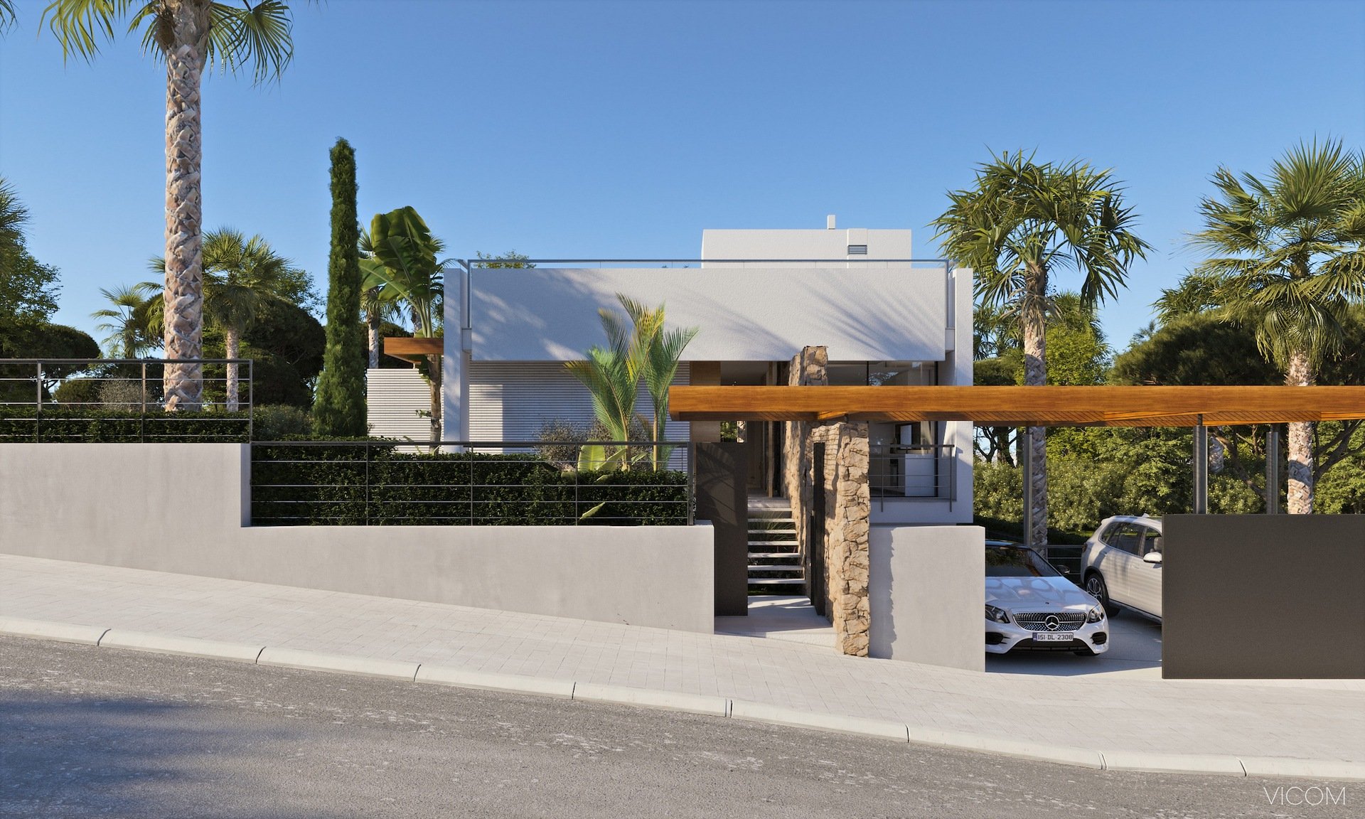 Villa i Campoamor, Alicante, Spanien 4 sovrum, 270 kvm. Nr. 127661