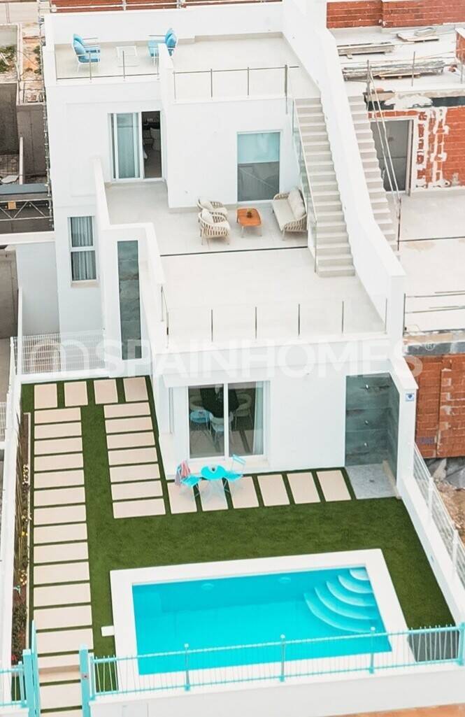 Villa à Los Alcazares, Murcia, Espagne 3 chambres, 150 m2 No. 120741