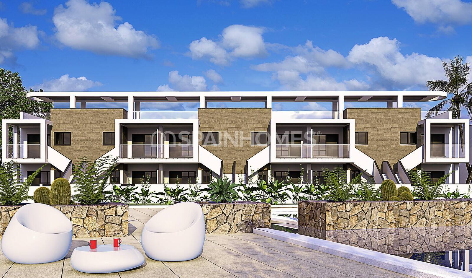 Penthäuser in Pilar de la Horadada, Alicante, Spanien 3 Schlafzimmer, 82 m2 Nr. 120754