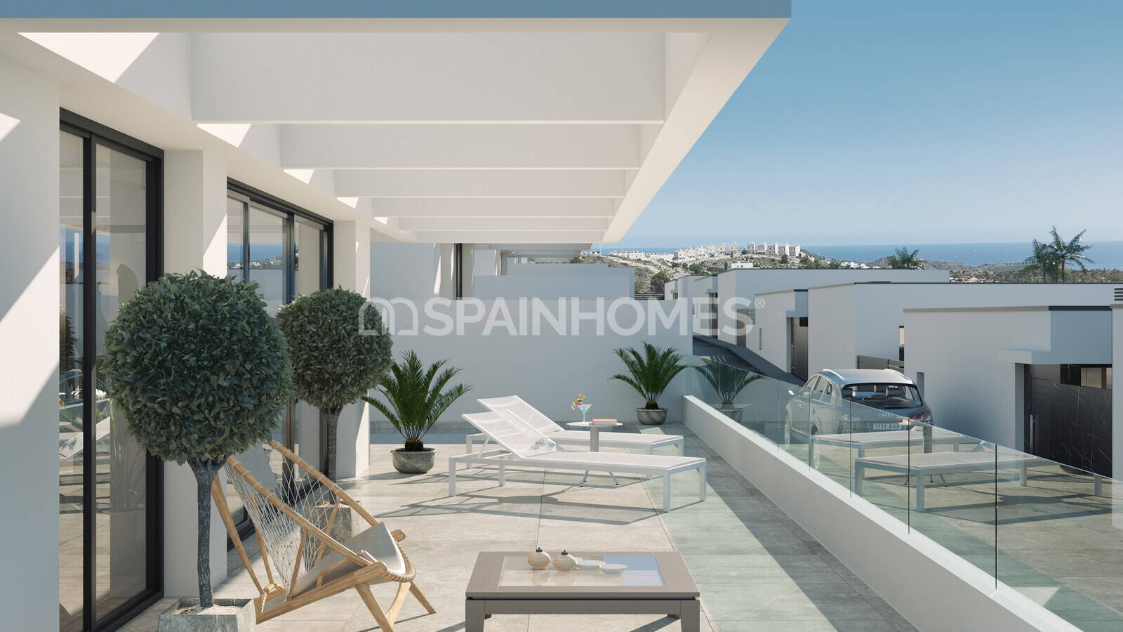 Villa a Finestrat, Alicante, Spagna 3 camere da letto, 150 mq. N° 120745