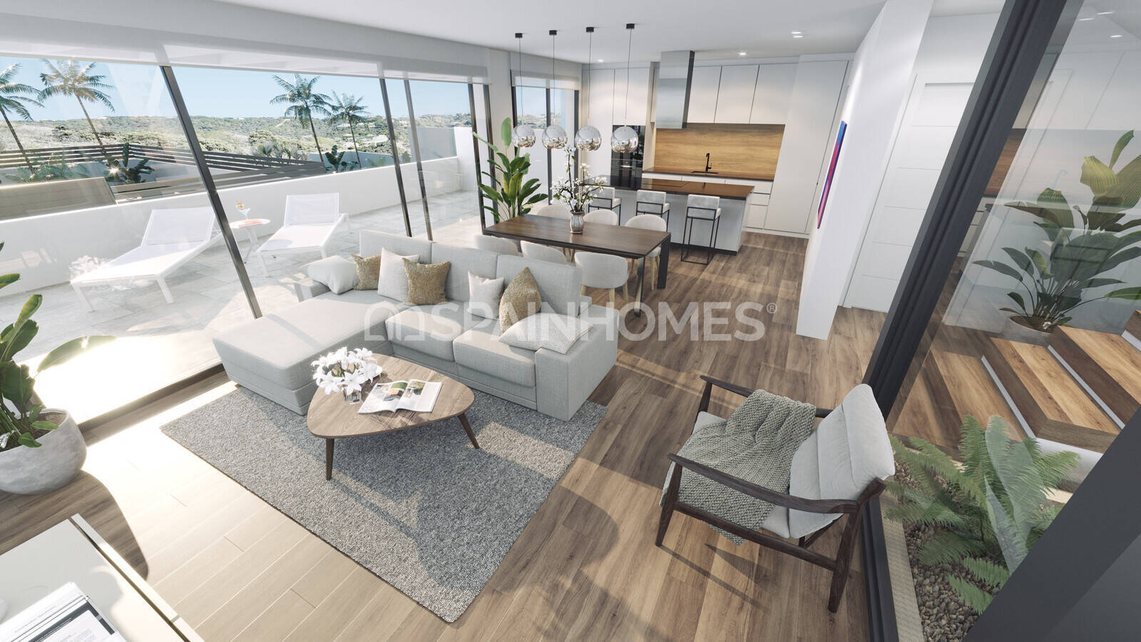 Villa a Finestrat, Alicante, Spagna 3 camere da letto, 150 mq. N° 120745