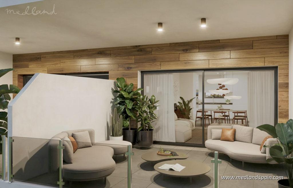 Wohnung in Villajoyosa, Alicante, Spanien 2 Schlafzimmer, 85 m2 Nr. 122536