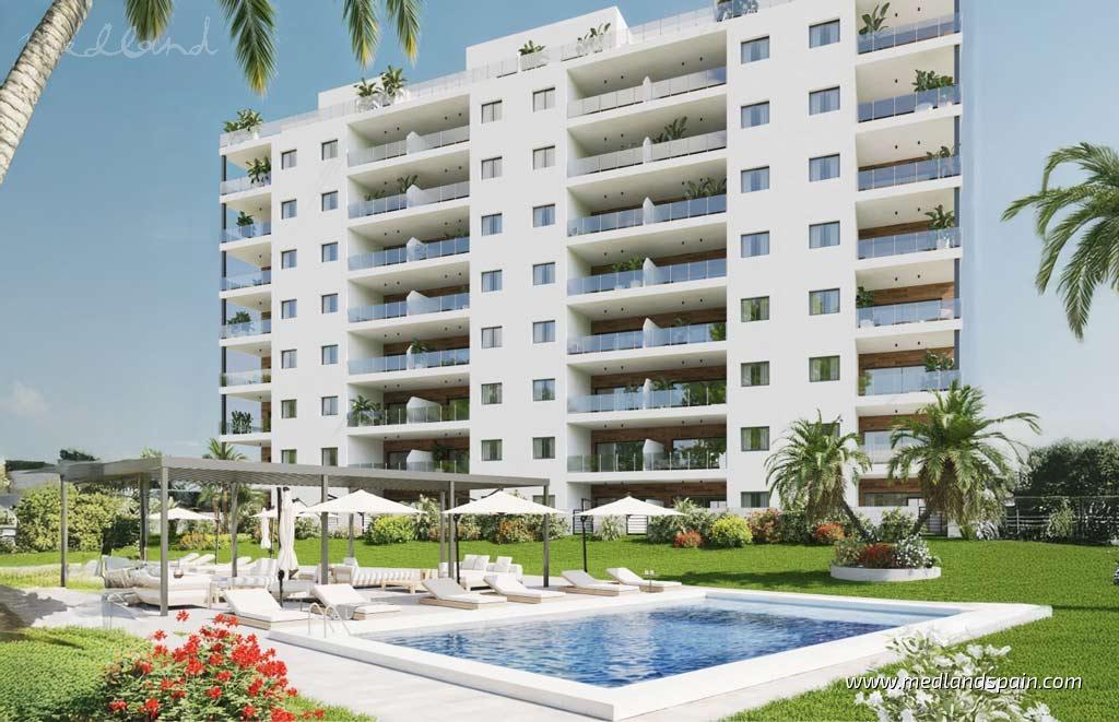 Wohnung in Villajoyosa, Alicante, Spanien 2 Schlafzimmer, 85 m2 Nr. 122536