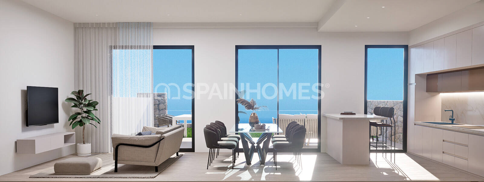 Wohnung in Finestrat, Alicante, Spanien 3 Schlafzimmer, 96 m2 Nr. 120720