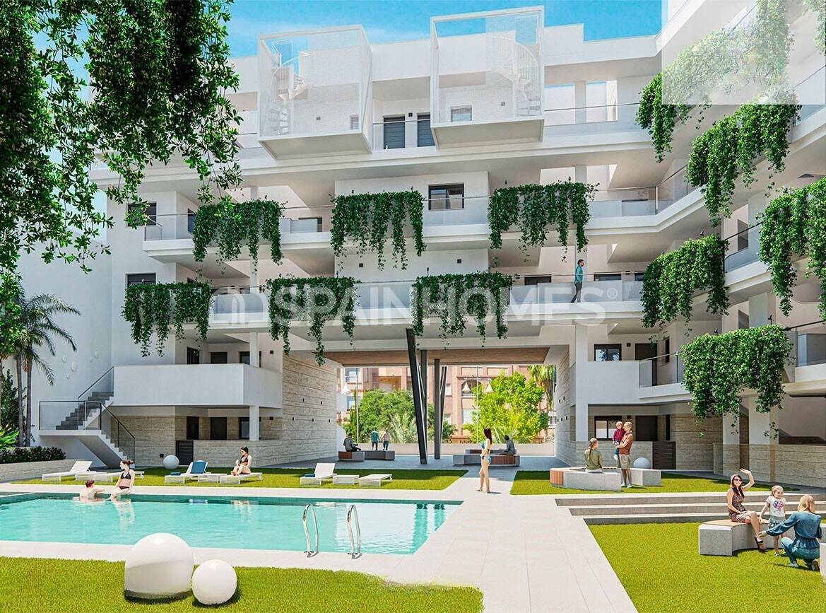 Penthouse w Torrevieja, Alicante, Hiszpania 3 sypialnie, 82 mkw. nr 121140