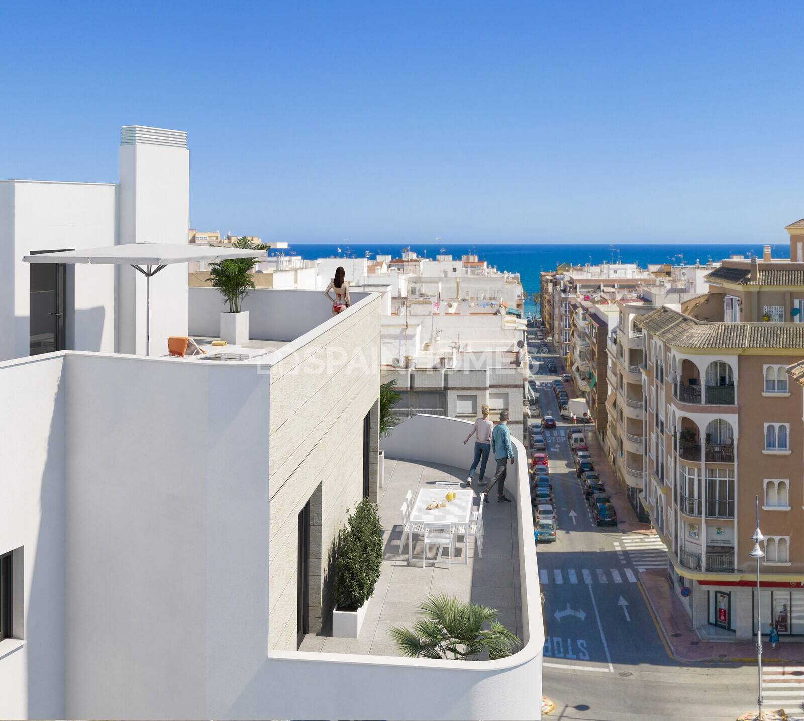 Penthouse à Torrevieja, Alicante, Espagne 2 chambres, 87 m2 No. 121139