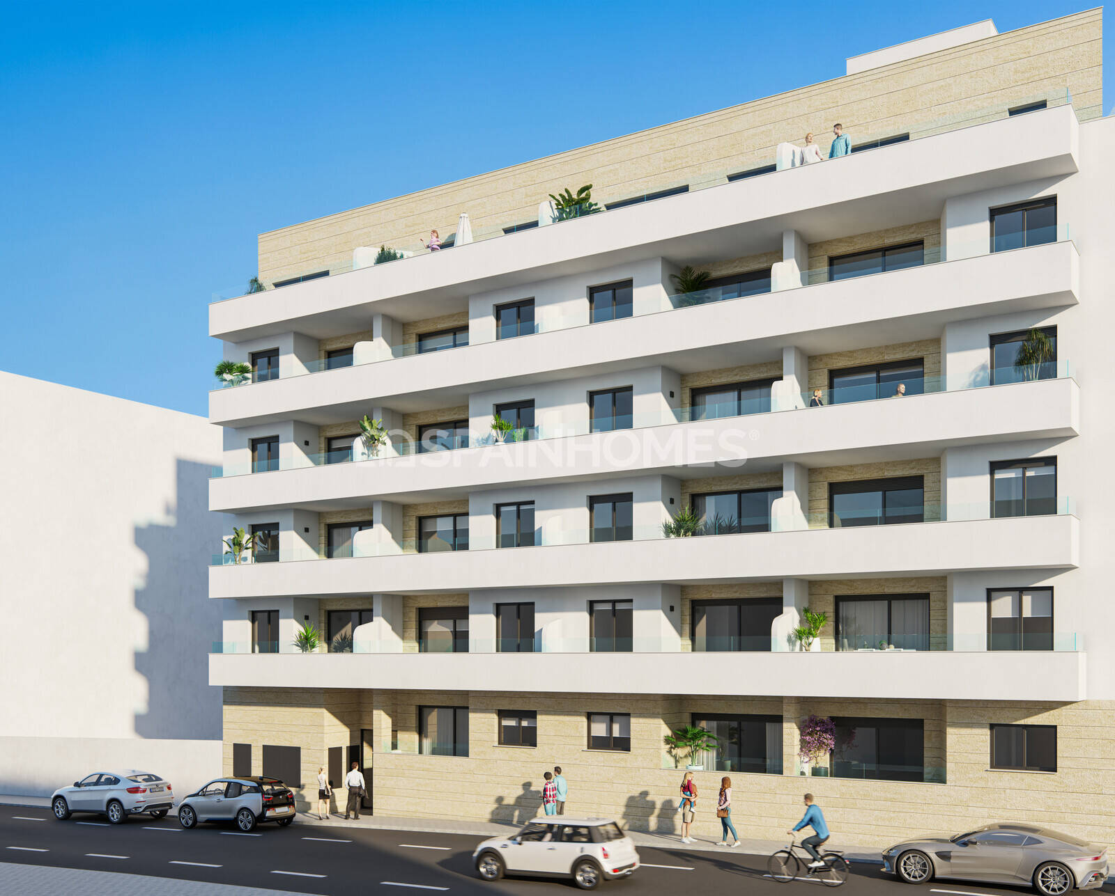 Huoneisto Torrevieja, Alicante, Espanja 3 makuuhuonetta, 94 m2 No. 121138