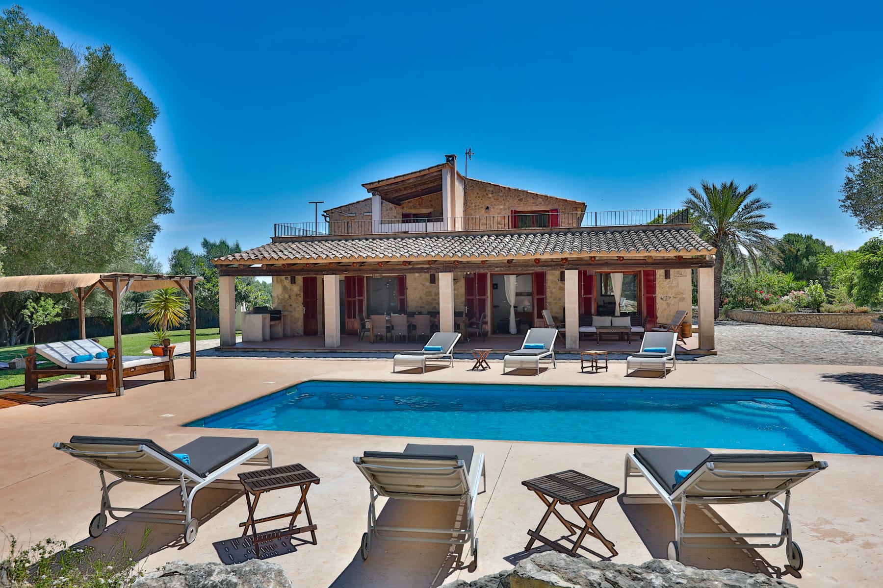 Finca i Porreres, Mallorca, Spanien 5 sovrum, 420 kvm. Nr. 130970