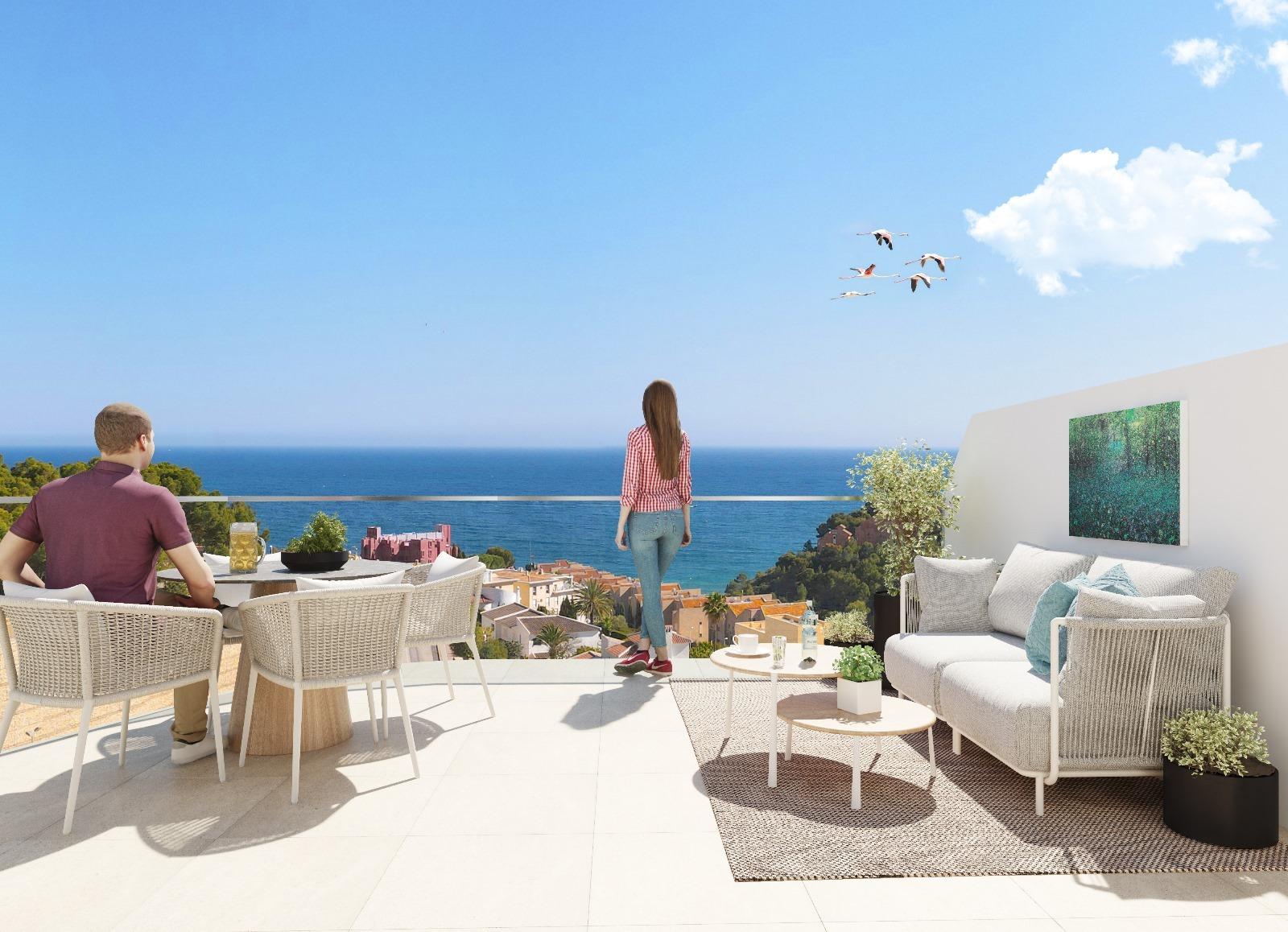 Huoneisto Calpe, Alicante, Espanja 2 makuuhuonetta, 59 m2 No. 122567