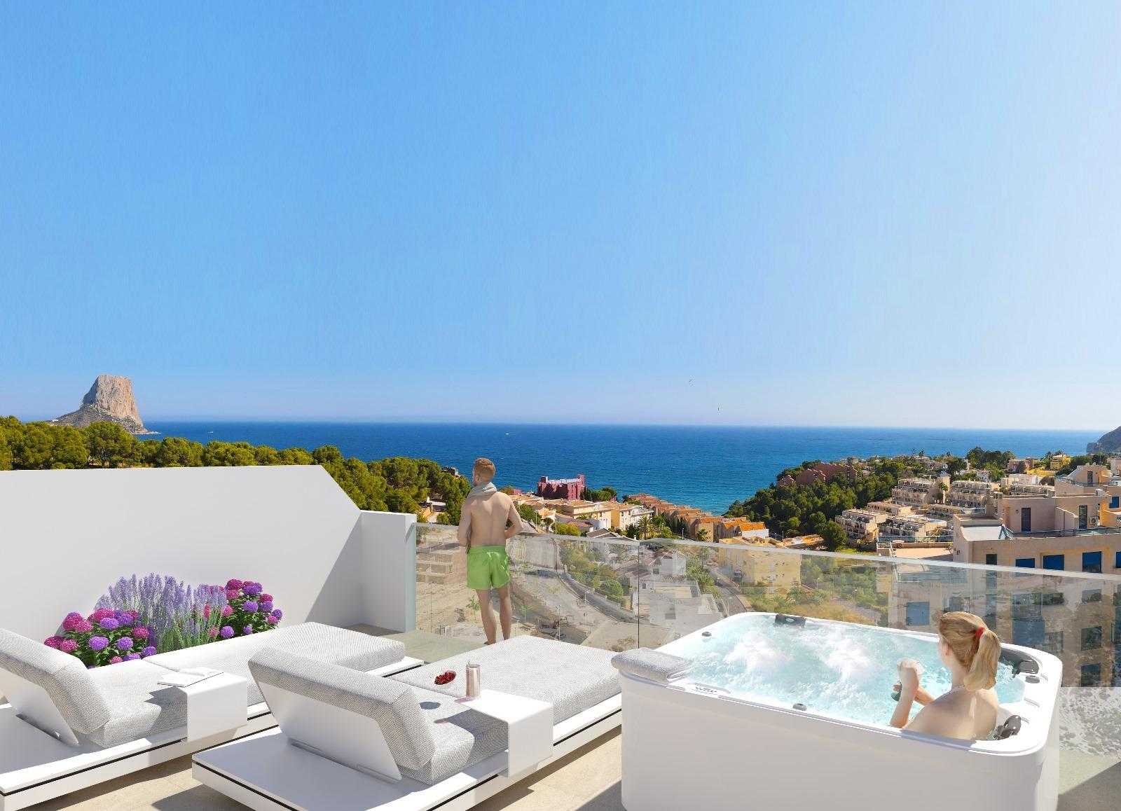 Huoneisto Calpe, Alicante, Espanja 2 makuuhuonetta, 59 m2 No. 122567