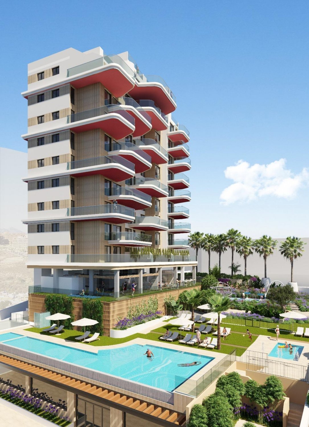 Huoneisto Calpe, Alicante, Espanja 2 makuuhuonetta, 59 m2 No. 122567